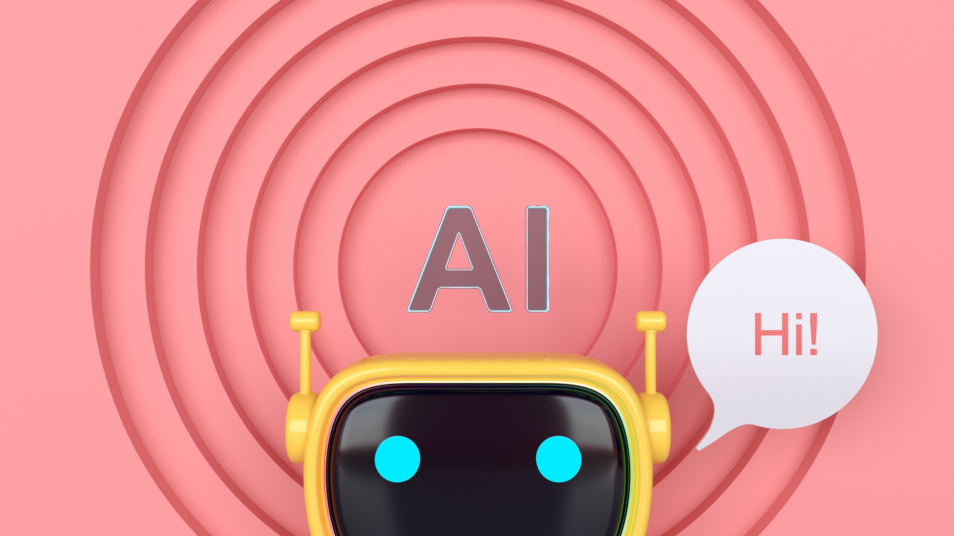 AI chatbot. Artificial Intelligence digital concept. chatbot assistant